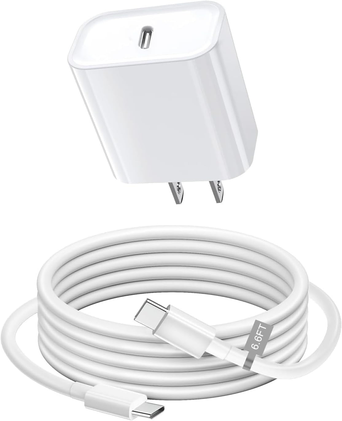 Chargeur USB-C + Câble 2 m – Combo iPhone & Android ultra-durable