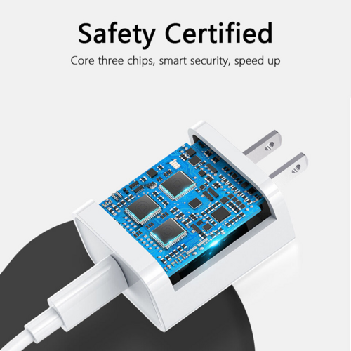 20W USB C Super Fast Charger PD To Type C Cable For iPhone 15, 16, 17, iPad