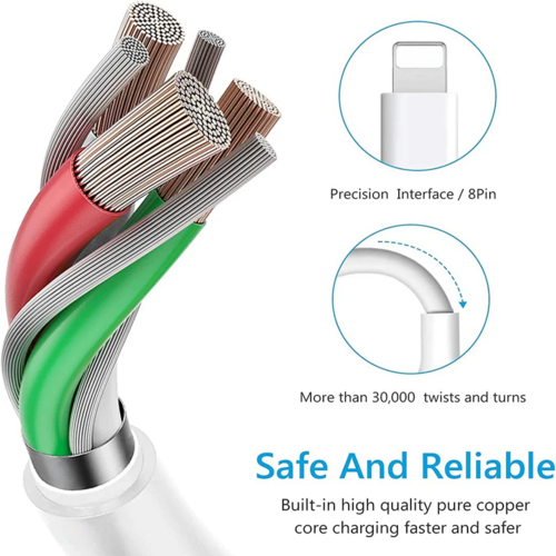 20W USB-C Fast Charger PD Adapter Cable For iPhone 14/13/12/11 XR