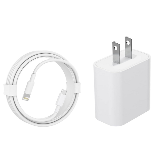 20W USB-C Fast Charger PD Adapter Cable For iPhone 14/13/12/11 XR