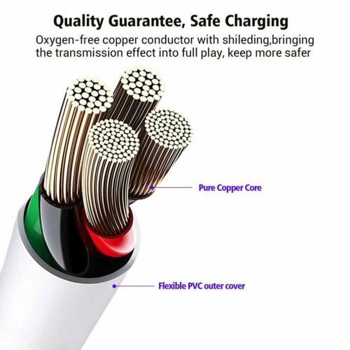 20W USB C Super Fast Charger PD To Type C Cable For iPhone 15, 16, 17, iPad